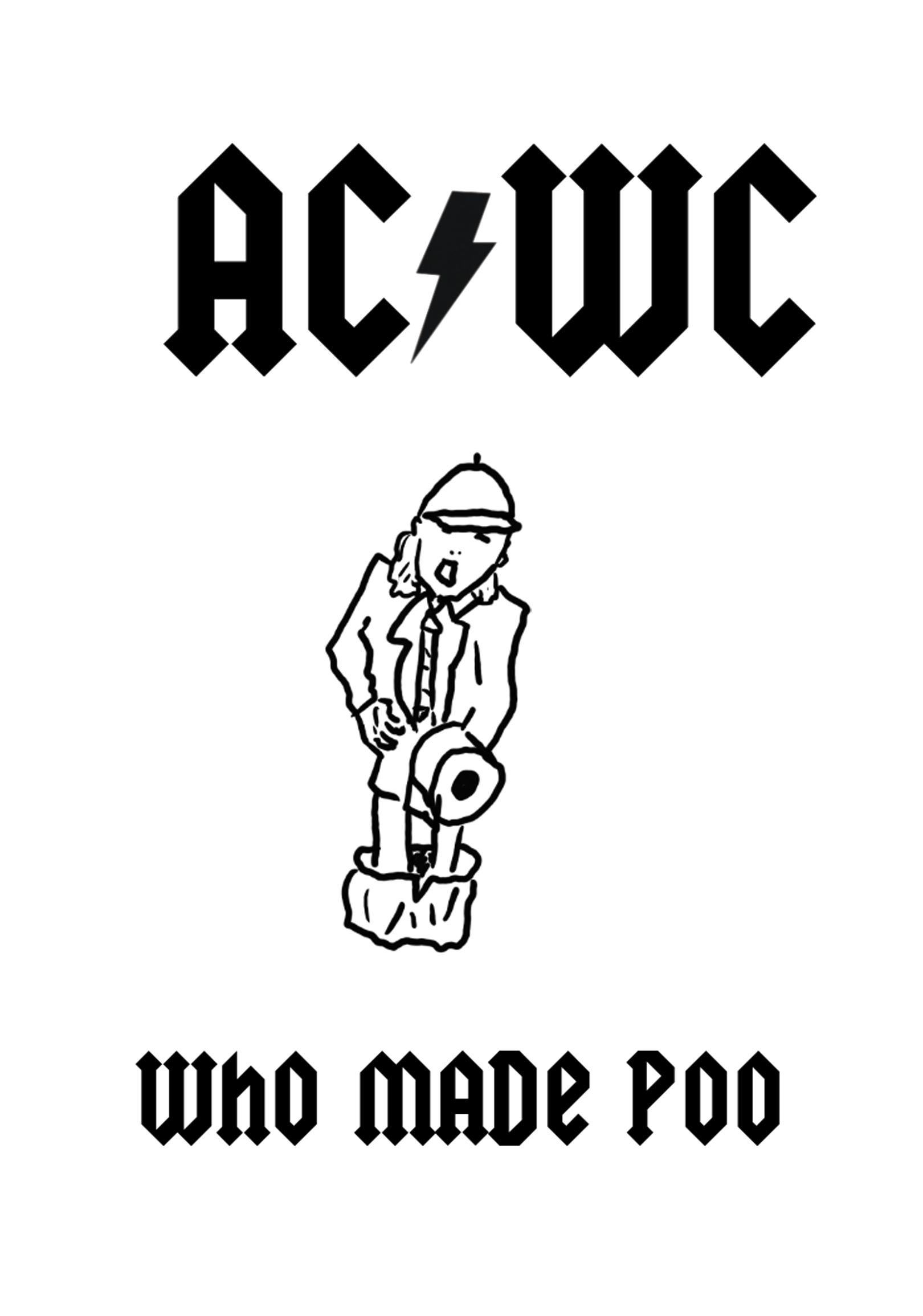 Rock!-Karte ACWC Who Made Poo